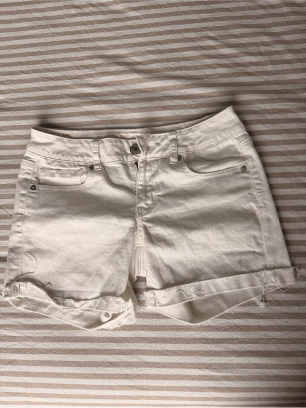 Eagle Women’s White Denim Shorts